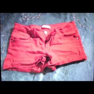 Levi’s Shorty Short Red Summer Shorts